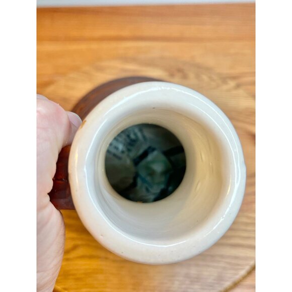 Vintage Marcrest Stoneware Large Daisy Dot  Wine Decanter Carafe Pitcher 10" - Picture 7 of 8